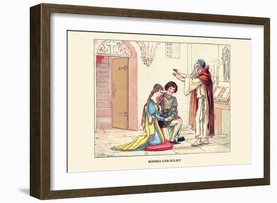 Romeo and Juliet-H. Sidney-Framed Art Print