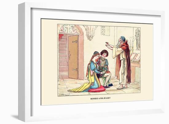 Romeo and Juliet-H. Sidney-Framed Art Print