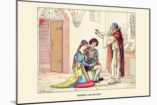 Romeo and Juliet-H. Sidney-Mounted Art Print