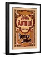 Romeo and Juliet-null-Framed Art Print