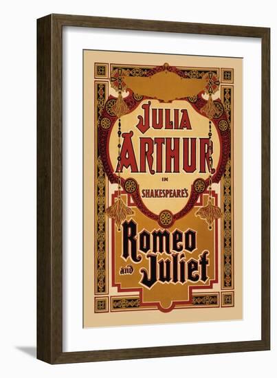 Romeo and Juliet-null-Framed Art Print