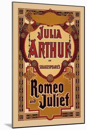 Romeo and Juliet-null-Mounted Art Print