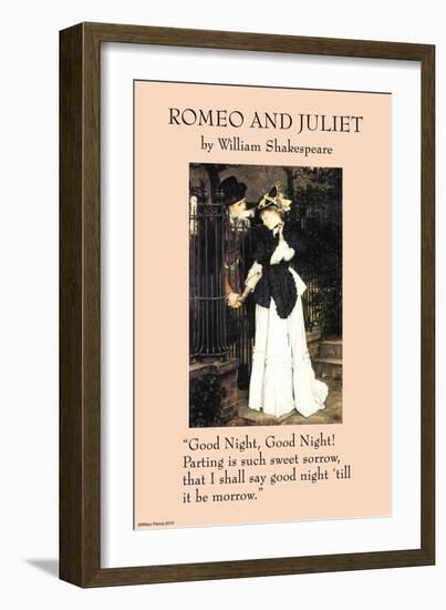 Romeo & Juliet-null-Framed Art Print