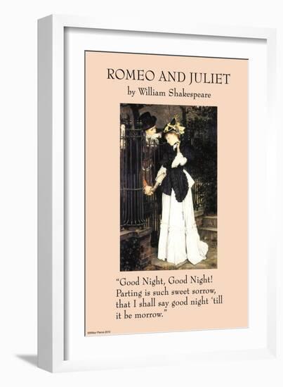 Romeo & Juliet-null-Framed Art Print