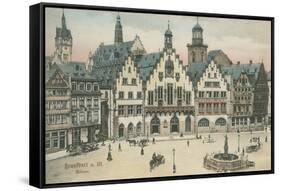 Romer, Frankfurt, Germany-null-Framed Stretched Canvas