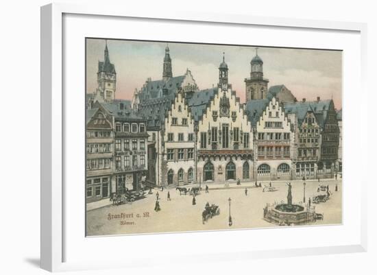 Romer, Frankfurt, Germany-null-Framed Art Print