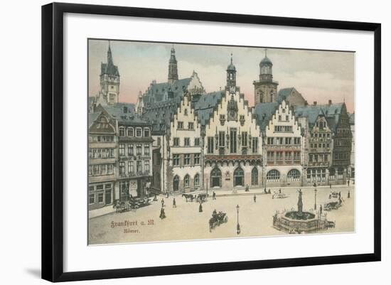 Romer, Frankfurt, Germany-null-Framed Art Print