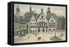 Romer, Frankfurt, Germany-null-Framed Stretched Canvas