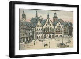 Romer, Frankfurt, Germany-null-Framed Art Print