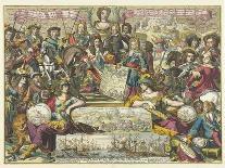 Queen Mary II's Funeral, Westminster Abbey, London, 1695-Romeyn De Hooghe-Giclee Print