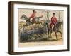 Romford Disturbs the Dignity of His Huntman, 1865-Bradbury, Evans and Co-Framed Giclee Print