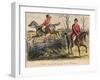 Romford Disturbs the Dignity of His Huntman, 1865-Bradbury, Evans and Co-Framed Giclee Print