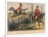 Romford Disturbs the Dignity of His Huntman, 1865-Bradbury, Evans and Co-Framed Giclee Print