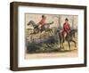 Romford Disturbs the Dignity of His Huntman, 1865-Bradbury, Evans and Co-Framed Giclee Print