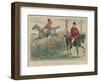 Romford Disturbs the Dignity of His Huntsman-John Leech-Framed Giclee Print