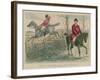 Romford Disturbs the Dignity of His Huntsman-John Leech-Framed Giclee Print