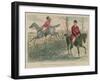 Romford Disturbs the Dignity of His Huntsman-John Leech-Framed Giclee Print