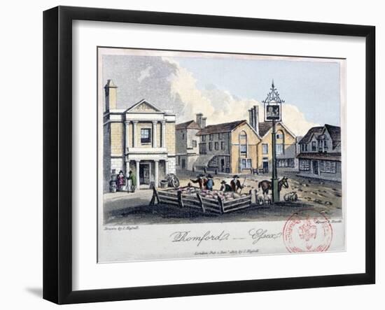 Romford, Essex, 1817-Daniel Havell-Framed Giclee Print