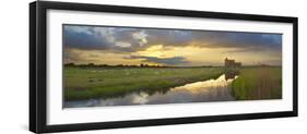 Romney Marsh and Fairfield Church Near Brookland, Kent, England, United Kingdom, Europe-Stuart Black-Framed Photographic Print