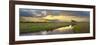 Romney Marsh and Fairfield Church Near Brookland, Kent, England, United Kingdom, Europe-Stuart Black-Framed Photographic Print