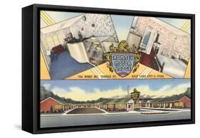 Romney Motor Lodge, Salt Lake City-null-Framed Stretched Canvas