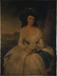 Portrait of Lady Gordon-Romney-Giclee Print