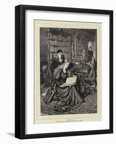 Romola-Edmund Blair Leighton-Framed Giclee Print