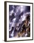 Romona Falls in Mt. Hood area, Oregon Cascades-Janis Miglavs-Framed Photographic Print