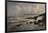 Rompientes de olas (Lequeitio), ca. 1872-Carlos de Haes-Framed Giclee Print