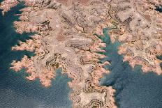 Aerial View of Lake Mead from Above, Usa, Nevada-Romrodphoto-Photographic Print