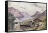 Romsdal Fjord, 1850-William West-Framed Stretched Canvas