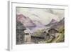 Romsdal Fjord, 1850-William West-Framed Giclee Print