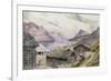 Romsdal Fjord, 1850-William West-Framed Giclee Print