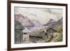 Romsdal Fjord, 1850-William West-Framed Giclee Print