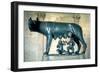 Romulus and Remus, c500 BC. Artist: Unknown-Unknown-Framed Premium Giclee Print