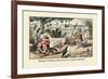 Romulus and Remus Discovered by a Gentle Shepherd-John Leech-Framed Premium Giclee Print