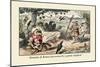 Romulus and Remus Discovered by a Gentle Shepherd-John Leech-Mounted Art Print