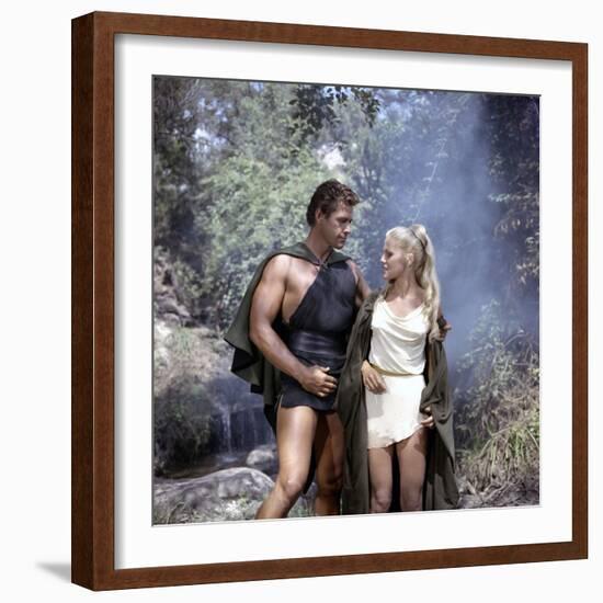 Romulus and Remus DUEL OF THE TITANS (aka ROMOLO E REMO) by Sergio Corbucci with Gordon Scott and V-null-Framed Photo