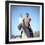 Romulus and Remus DUEL OF THE TITANS (aka ROMOLO E REMO) by Sergio Corbucci with Steve Reeves, 1961-null-Framed Photo