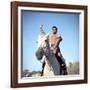 Romulus and Remus DUEL OF THE TITANS (aka ROMOLO E REMO) by Sergio Corbucci with Steve Reeves, 1961-null-Framed Photo