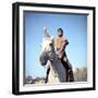 Romulus and Remus DUEL OF THE TITANS (aka ROMOLO E REMO) by Sergio Corbucci with Steve Reeves, 1961-null-Framed Photo