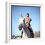 Romulus and Remus DUEL OF THE TITANS (aka ROMOLO E REMO) by Sergio Corbucci with Steve Reeves, 1961-null-Framed Photo