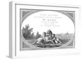 Romulus and Remus, Founders of Rome-Science Source-Framed Giclee Print