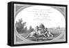 Romulus and Remus, Founders of Rome-Science Source-Framed Stretched Canvas