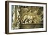 Romulus and Remus Suckling from the She-Wolf-null-Framed Photographic Print