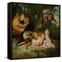 Romulus and Remus-Peter Paul Rubens-Framed Stretched Canvas