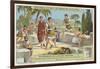 Romulus and Remus-European School-Framed Giclee Print