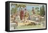 Romulus and Remus-European School-Framed Stretched Canvas