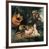 Romulus and Remus-Peter Paul Rubens-Framed Giclee Print