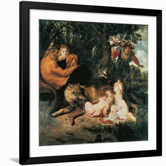 Romulus and Remus-Peter Paul Rubens-Framed Giclee Print